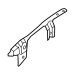 K2GZ16C078A - Body: Fender Mtg Bkt for Lincoln: Nautilus Image