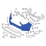 GN1Z-17757-GG - Bumper Cover 2018-2022 Ford EcoSport | Ford Parts