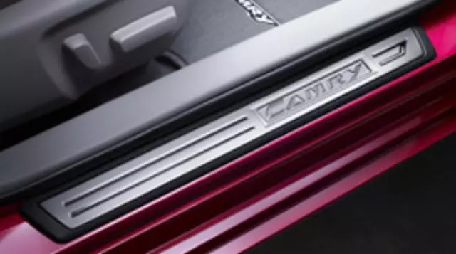 PT92203182 - : Door Sill Protectors, Brushed Steel for Toyota Image