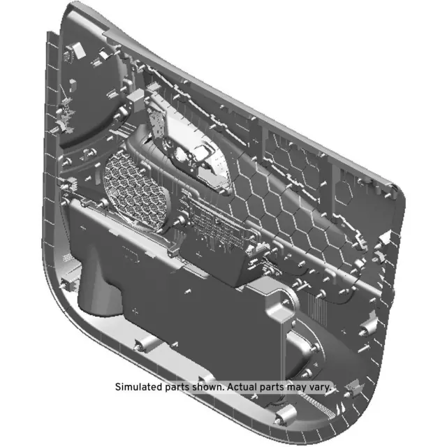 22742935 - : Brownstone Driver Side Front Door Trim for GM Image