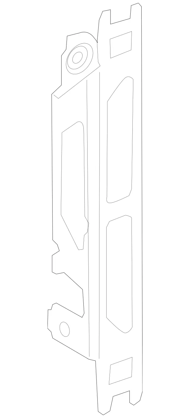 2315041140 - Radiator: Holder for Mercedes-Benz: SL550 Image image