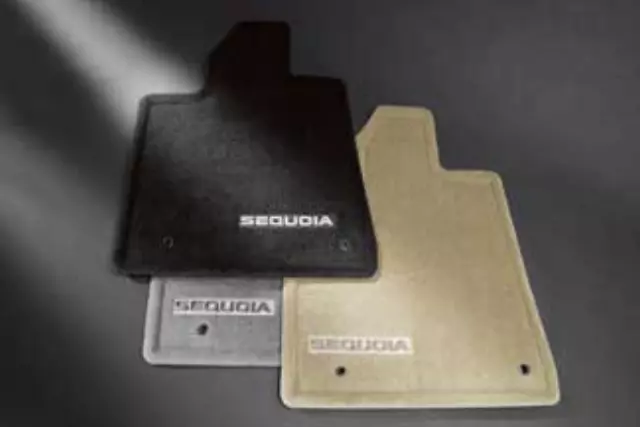 PT9260C10701 - : Sequoia Floor Mat 3rd Row 7 Passenger Brown for Toyota: Sequoia Image