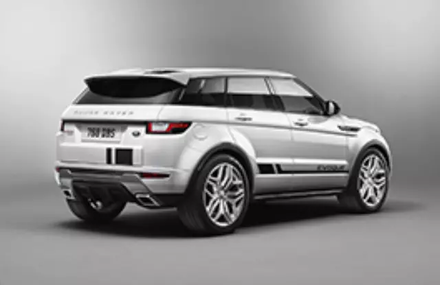 VPLVB0163PAB - Exterior: Vehicle Decals, Urban, Rear Spoiler, Black for Land Rover: Range Rover Evoque Image