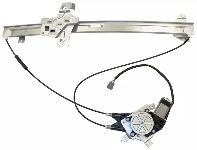 11A63 - Body: Front Driver Side Window Regulator with Motor for Ford: E-150, E-150 Club Wagon, E-150 Econoline, E-150 Econoline Club Wagon, E-250, E-250 Econoline, E-350 Club Wagon, E-350 Econoline, E-350 Econoline Club Wagon, E-350 Super Duty Image