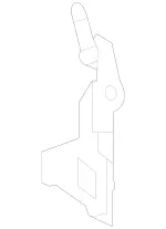 1675015903 - : Holder for Mercedes-Benz: GLE63 AMG S, GLS63 AMG, Maybach GLS600 Image