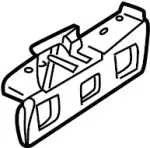 745304Y900 - Body: Extension for Infiniti Image