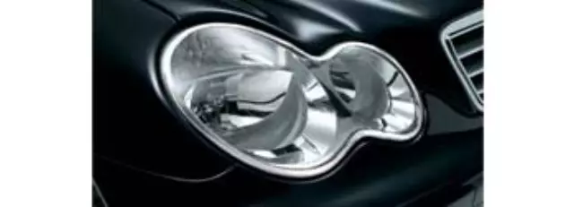 Q6880102 - Exterior: Chrome Headlamp Rings for Mercedes-Benz Image