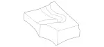 2536921600 - Trim and Lining: Absorber for Mercedes-Benz Image