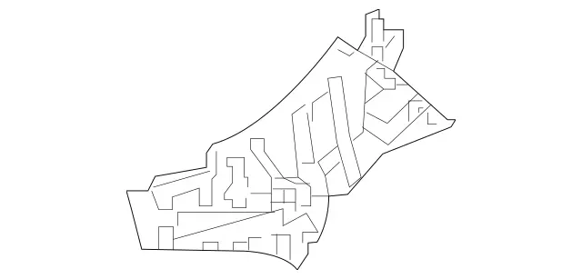 1666205701 - Detachable Parts: Frame, Lamp for Mercedes-Benz: GL350, GL450, GL550, GLS350d, GLS450, GLS550 Image image