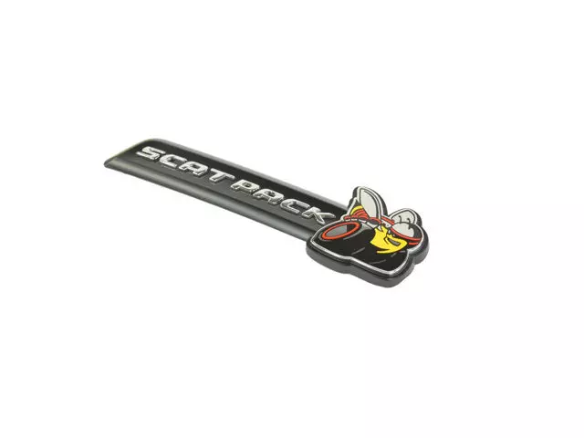 2015 Dodge Charger Scat Pack Front Grille Emblem Nameplate 3-D Bee Mopar Genuine - Mopar (68272519AA)