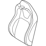 FR3Z6364417BD - Body: Seat Back Cover for Ford: Mustang Image