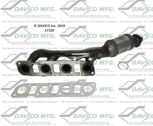 17220 - Exhaust: Direct Fit Catalytic Converter for DAVICO CONVERTERS Image