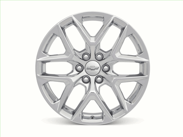 22" Wheels, Multi-Spoke, Chrome - GM (84802384)