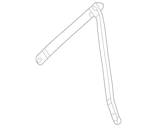 2386203300 - Cowl, Front Panel: Strut for Mercedes-Benz: E400, E450, E53 AMG Image image