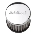 4420 - : Circle Track Style Open Cotton Gauze Element Round Push-in Breather for Edelbrock Image