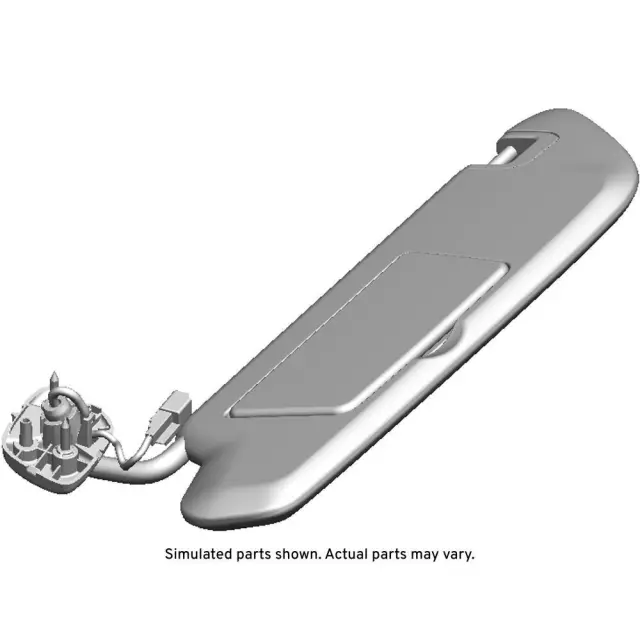 84914854 - : Sky Cool Gray Driver Side Sun Visor for GM Image
