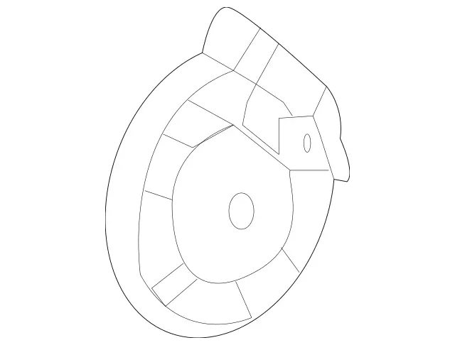 169820010264 - Body: Speaker for Mercedes-Benz: Sprinter 2500, Sprinter 3500 Image