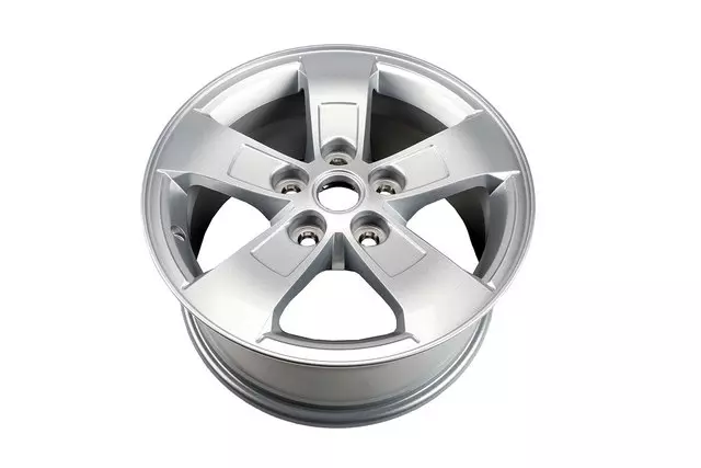 16x7.5-Inch Aluminum 5-Spoke Wheel - GM (09598666)