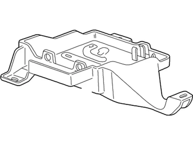 XL2Z9D665AA - Emission System: Vapor Canister Bracket for Ford Image
