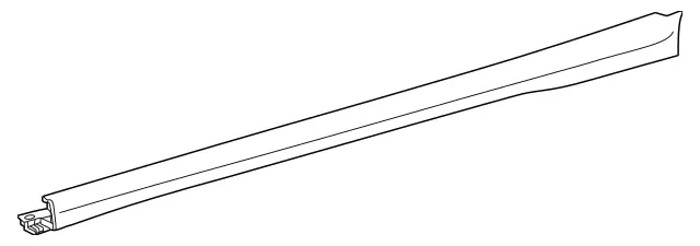 2476980900 - Interior Trim/Exterior Detachable Parts: Trim, Longitudinal Member for Mercedes-Benz: GLA250, GLA35 AMG, GLA45 AMG Image image