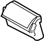 68275AM603 - Body: Coin Holder for Infiniti Image