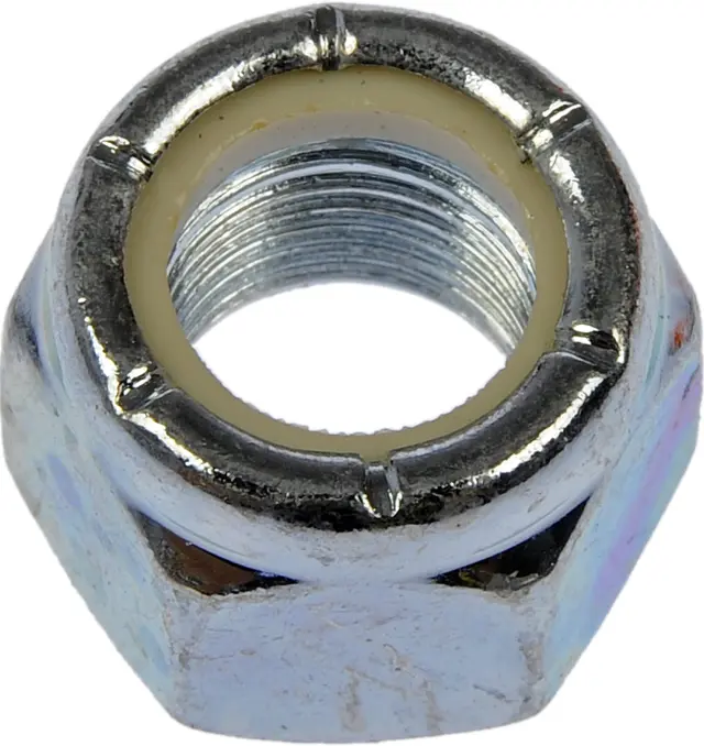 814044 - : Hex Lock Nut With Nylon Insert- Grade 2-Thread Size 1/2-20 for Dorman Image