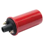 22741 - : Max-Fire Ignition Electronic Oil Filled Ignition Coil in Red Finish (0.45 PR) for Edelbrock Image