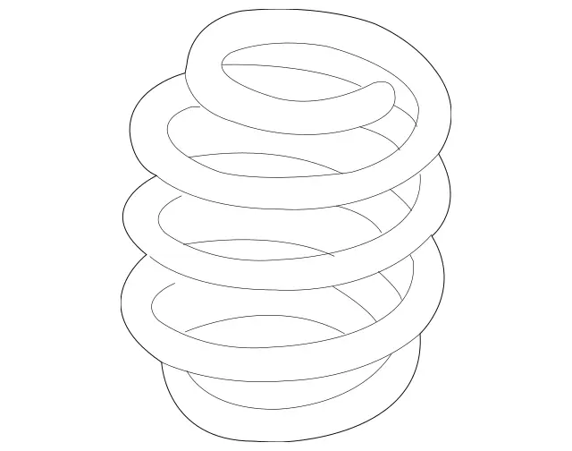 246324260464 - : Helical Spring for Mercedes-Benz Image