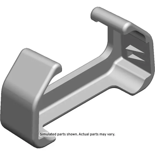 Black Front Seat Adjuster Track End Cap - GM (84162694)