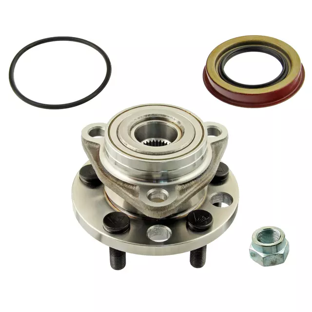 Front Wheel Hub And Bearing Assembly With Wheel Studs - GM (19385575)