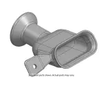 84145431 - : Front Floor Console Auxiliary Cooling Duct for GM Image