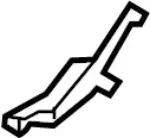 873745CA0A - Body: Recline Cover for Infiniti Image