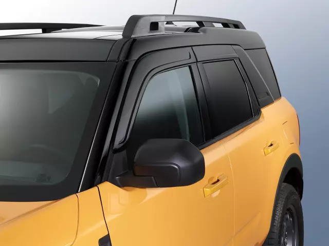 VM1PZ18246A - Exterior: Side Window Deflectors, Low Profille for Ford: Bronco Sport Image