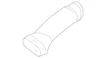 2720941882 - Chassis Sheet Metal/Air Intake: Hose for Mercedes-Benz Image