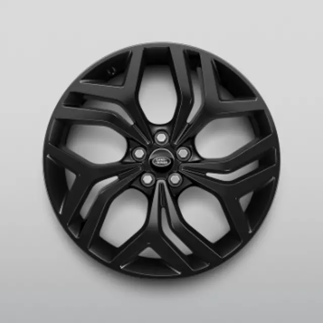 thumbnail image 2 of Land Rover LR4 / Range Rover 19" Factory OEM Wheel Rim - Black - LR028929 (Remanufactured) 2 of 5