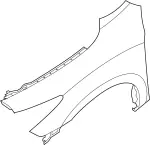 631013JA0B - : Fender for INFINITI: JX35, QX60 Image