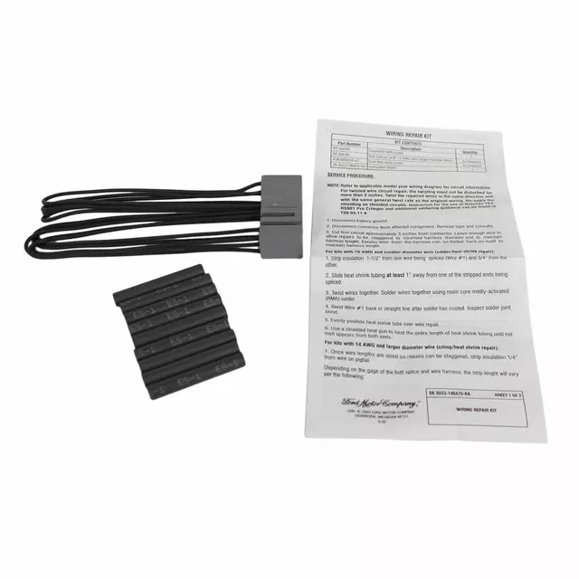 3U2Z14S411YNA - : Wire Assembly for Ford Image