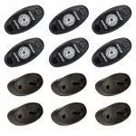 400253 - : A-Series LED Universal Rock Light Kit, High Power Cool White, Set Of 6 for Rigid Industries Image