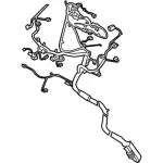 JJ5Z12A690A - : Engine Harness for Ford: Escape Image