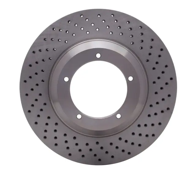 62002012D - Brakes &amp; Brake Parts: Disc Brake Rotor - Drilled for DYNAMIC FRICTION Image