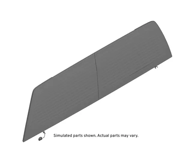 84008421 - : Rear Window for Chevrolet: Silverado 1500, Silverado 1500 LD, Silverado 2500 HD, Silverado 3500 HD | GMC: Sierra 1500, Sierra 1500 Limited, Sierra 2500 HD, Sierra 3500 HD Image