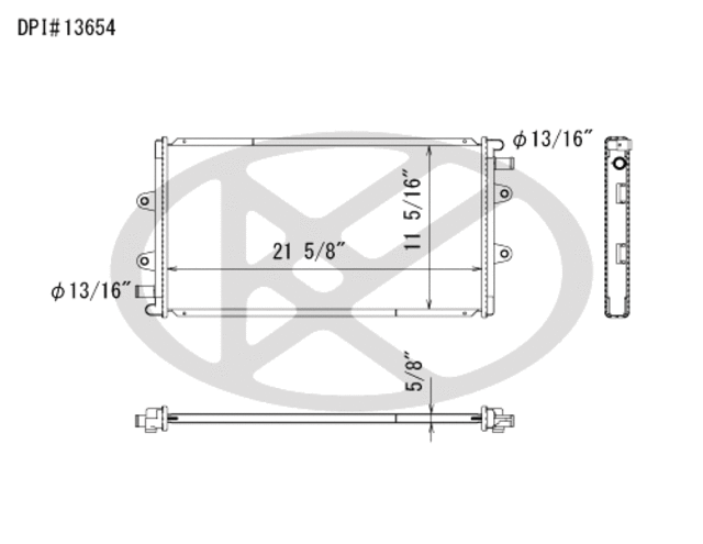 A13654 - : Koyorad Radiator for Koyo Image