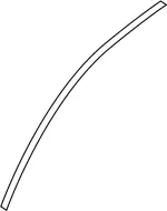 802821BA0B - Body: Upper Molding for INFINITI: EX35, EX37, QX50 Image image