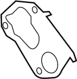 110625ZM0A - Belts &amp; Cooling: Engine Coolant Thermostat Gasket for INFINITI: QX80 Image
