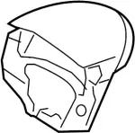 68240JK62C - : Cluster Lid for INFINITI: G25, G37, Q40, Q60 Image