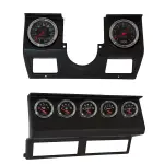 7040 - : DIR FIT DSH KT, WRANGLER (YJ) 87-96, TACH/MPH/FUEL/OILP/WTMP/VOLT/TRANS, JEEP for AutoMeter Image