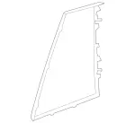 2047302755 - : 2010-2015 Mercedes-Benz - Window, Fixed for Mercedes-Benz: GLK250, GLK350 Image