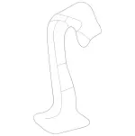 2086200572 - Body: Front Reinforced for Mercedes-Benz Image