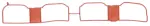 MS20453 - : Engine Intake Manifold Gasket for Mahle Image