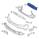 NZ6Z17C897A - Body: Reinforced Plate for Ford Image